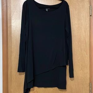 White House Black Market Assymetrical Tunic